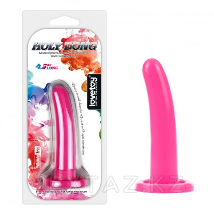 Силиконовый фаллоимитатор 12,5 см. розовый Lovetoy от sex shop Extaz