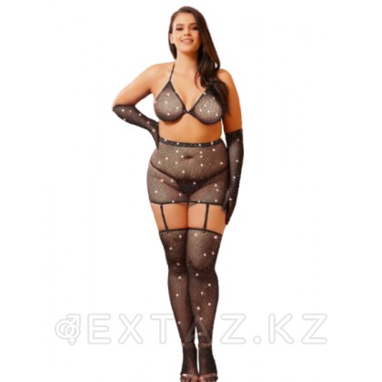 Бодисетка со стразами Diamond (2XL-4XL) от sex shop Extaz