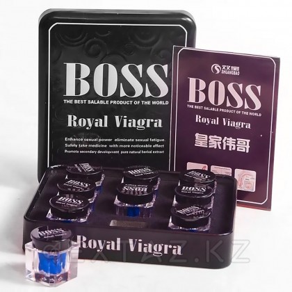 Мужской возбудитель Boss Royal Viagra (Королевская виагра) 3 табл. от sex shop Extaz фото 5
