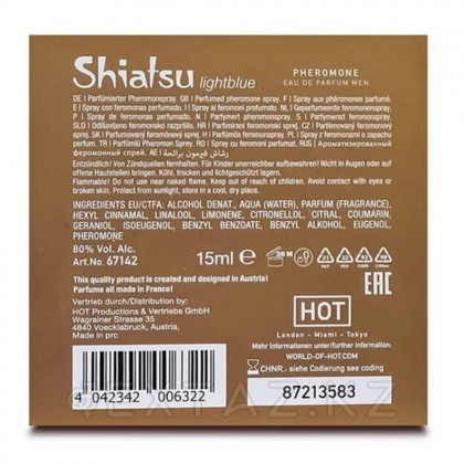Духи с феромонами «Lightblue» Shiatsu мужские 15 мл. от sex shop Extaz фото 2