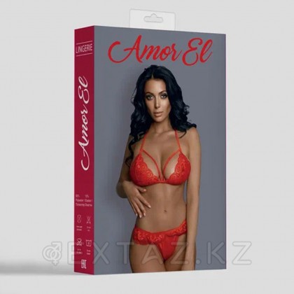 Комплект эротического белья Granada красный  (L/XL) от sex shop Extaz фото 4