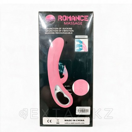 Вибратор Romance Massage с клиторальной стимуляцией, розовый от sex shop Extaz фото 4