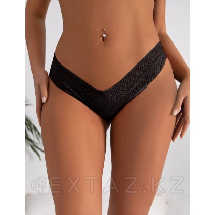 Трусики с доступом Ladies черные (XL-2XL) от sex shop Extaz фото 2