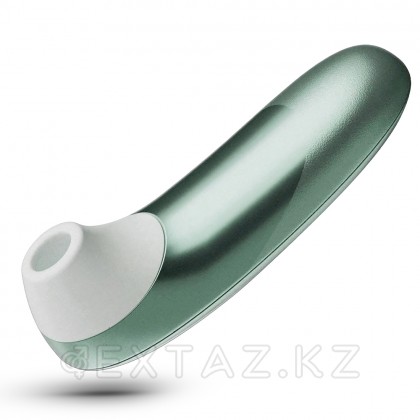 Бесконтактный клиторальный стимулятор Womanizer Pro зеленый от sex shop Extaz фото 5