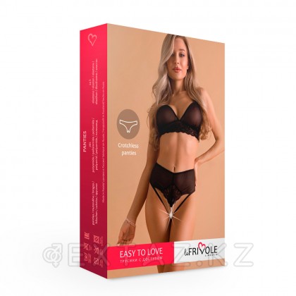 Трусики с доступом, жемчугом и кружевными вставками Easy to love, S/M, 42-44 от sex shop Extaz фото 4