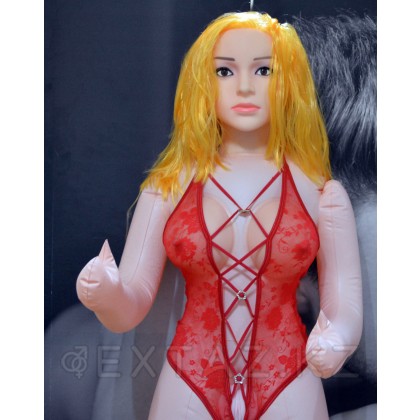 Кукла надувная - блондиночка от sex shop Extaz