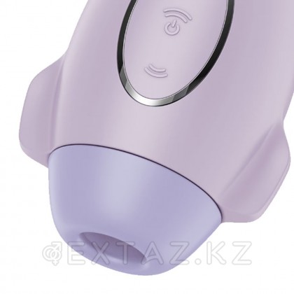 Стимулятор клитора с воздушной стимуляцией и вибрацией Satisfyer Mission Control (лиловый) от sex shop Extaz фото 5