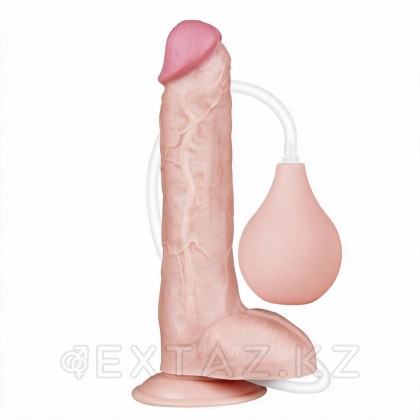 Фаллоимитатор Lovetoy с имитацией эякуляции (25,4×4,8 см) от sex shop Extaz