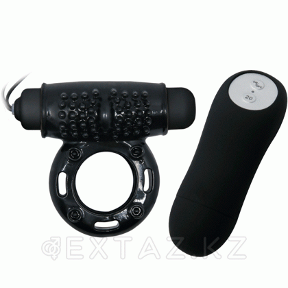 Кольцо эрекционное «Power Ring», черное от sex shop Extaz