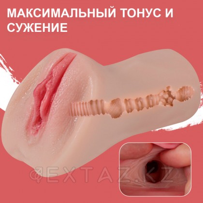 Реалистичный мастурбатор в виде вагины и половых губ Miriam от sex shop Extaz фото 5