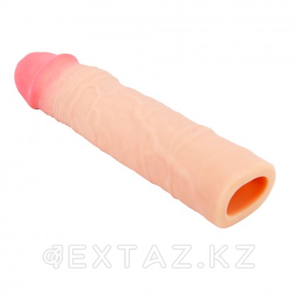 Реалистичная насадка на пенис Chelsea, 22,5 см, телесный от sex shop Extaz фото 3