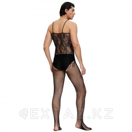 Боди сетка мужская Sexy Black (OS) - extaz.kz фото 3 Боди сетка мужская Sexy Black (OS) от sex shop Extaz фото 3
