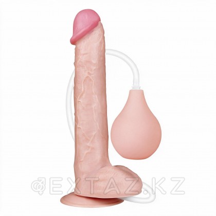 Фаллоимитатор Lovetoy (28×4,8 см) с имитацией эякуляции от sex shop Extaz