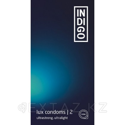 Презервативы INDIGO LUX № 2 ультрапрочные и ультратонкие (2 шт.) от sex shop Extaz