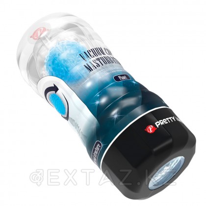 Мужской мастурбатор Planet  с внутренним стимулятором, синий от sex shop Extaz фото 3