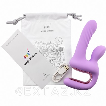 Вибратор для двойной стимуляции Magic Duet от Magic Motion сиреневый от sex shop Extaz фото 6