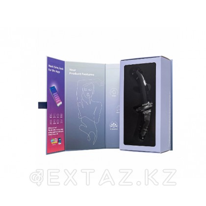Стеклянный фаллоимитатор Satisfyer Double Crystal (20×5,5 см) прозрачный от sex shop Extaz фото 3