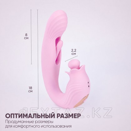 Вибратор Selove BellFlower розовый от sex shop Extaz фото 10