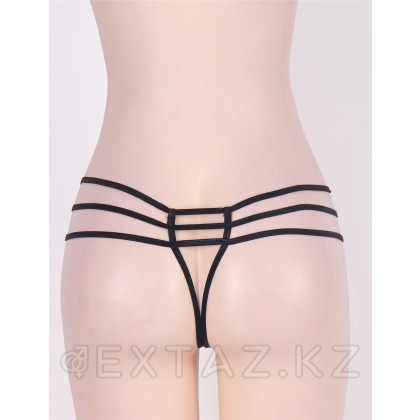 Трусики Naughty Black Lace (XL) от sex shop Extaz фото 8