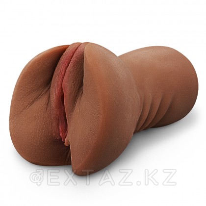 Мастурбатор реалистичный Wet pussy (коричневый) от sex shop Extaz
