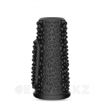 Эрекционное кольцо с вибрацией Lovetoy Knights Ring Drip, черный от sex shop Extaz
