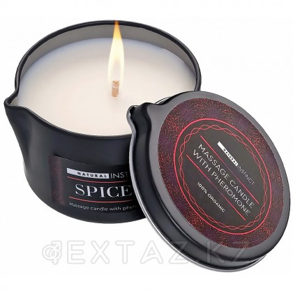 Массажная свеча Natural Instinct Spices (Специи) с феромонами 70 мл от sex shop Extaz