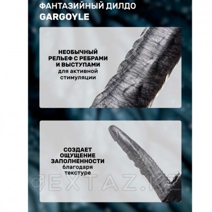 Фантазийный фаллоимитатор Creature Cocks The Gargoyle (23,6×4,6 см) от sex shop Extaz фото 2