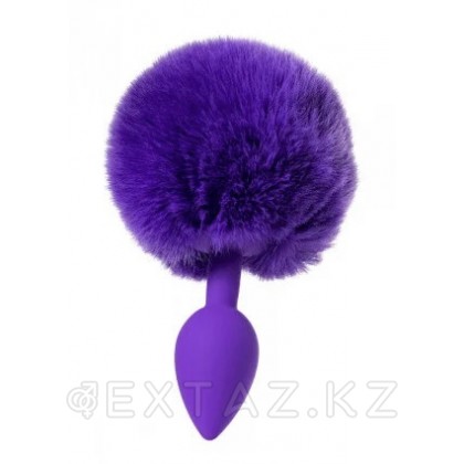 Анальная втулка с хвостом ToDo by Toyfa Sweet bunny фиолетовая от sex shop Extaz фото 3
