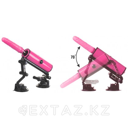 Секс-машина Pink-Punk MotoLovers ABS розовая 22 см от sex shop Extaz фото 16