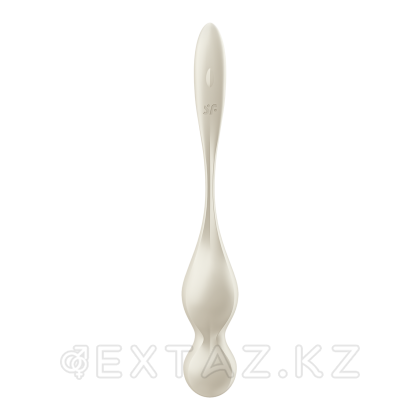 Тренажер для интимных мышц с вибрацией Satisfyer Love Birds 1 белый (Connect App) от sex shop Extaz фото 5