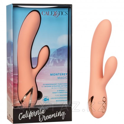 Вибромассажер-кролик CalExotics California Dreaming Monterey Magic (12.75 x 3.75 см) от sex shop Extaz фото 12