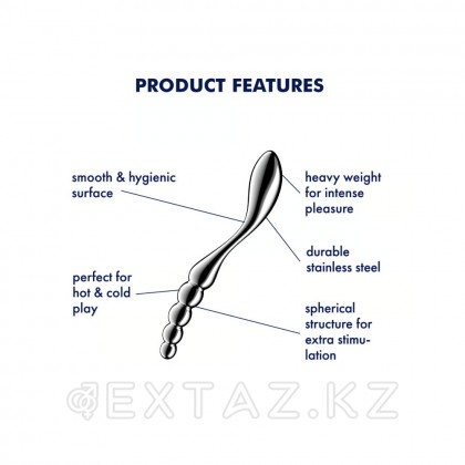 Фаллоимитатор Satisfyer Star Force 1 (сталь) от sex shop Extaz фото 6