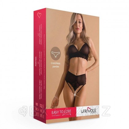 Высокие трусики с доступом, жемчугом и кружевными вставками Easy to love (L/XL; 46-48) от sex shop Extaz фото 10