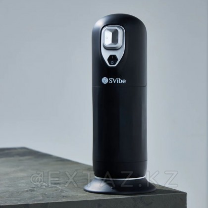 Мастурбатор SVibe Ikon JET 3-в-1: вибрация, подогрев, имитация фрикций от sex shop Extaz фото 6