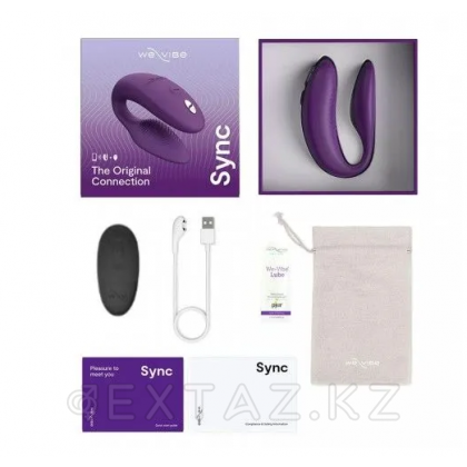 Вибратор для пар We-Vibe Sync 2 фиолетовый от sex shop Extaz фото 5