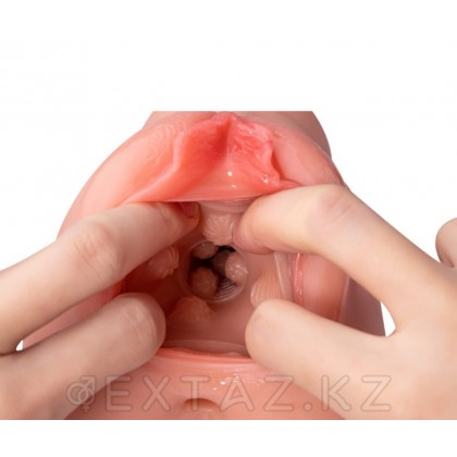 Реалистичный мастурбатор в виде вагины и половых губ Ramar от sex shop Extaz фото 8