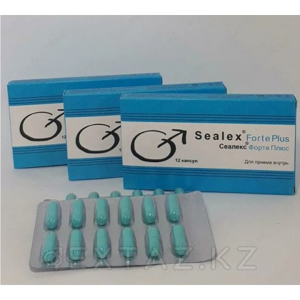Мужской возбудитель - Sealex Forte Plus (12 кап) от sex shop Extaz фото 3