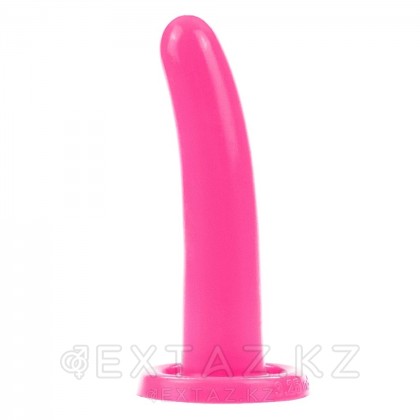 Силиконовый фаллоимитатор Lovetoy (12,5×3 см) розовый от sex shop Extaz