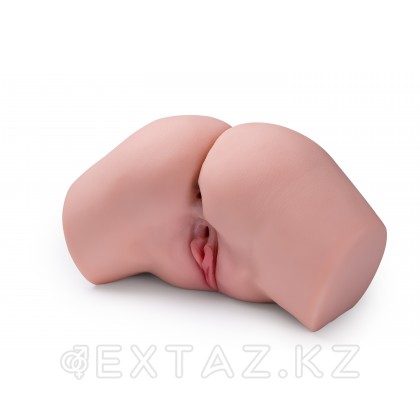 Реалистичный двойной мастурбатор Tracy с вибрацией от sex shop Extaz фото 6