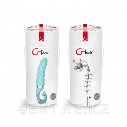 Анатомический витой вибратор Gvibe Gjack 2 (Ментол) 22 см от sex shop Extaz
