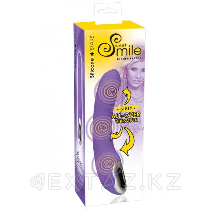 SMILE Вибратор Gipsy фиолетовый (3 виброэлемента) от sex shop Extaz
