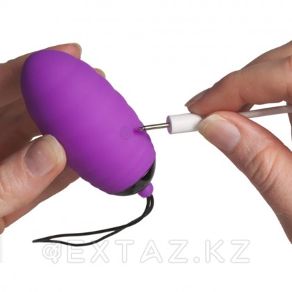 Виброяйцо Ocean Breeze 2.0 с пультом ДУ фиолетовое от Adrien Lastic от sex shop Extaz фото 6
