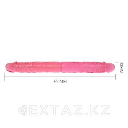 Двойной фаллоимитатор (розовый) от sex shop Extaz фото 6