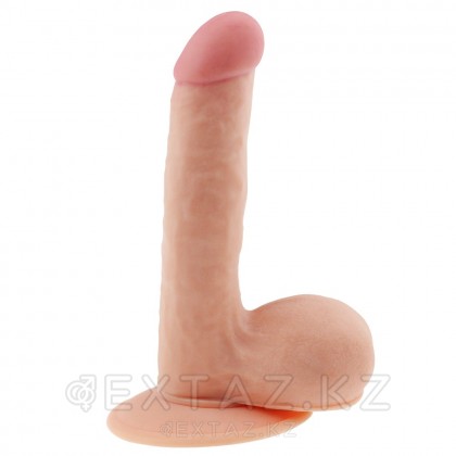 Ультрамягкий фаллоимитатор Lovetoy (19,5×3,9 см) от sex shop Extaz