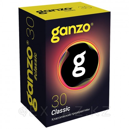 Презервативы классические Ganzo Classic Black Edition 30 шт. от sex shop Extaz