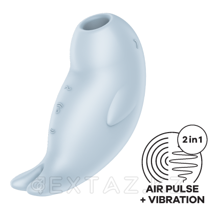 Клиторальный стимулятор Satisfyer Seal you soon (воздушная стимуляция + вибрация) от sex shop Extaz