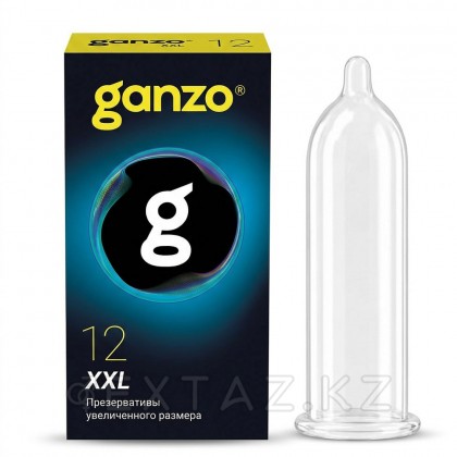 Презервативы увеличенного размера Ganzo XXL Black edition, 12 шт. от sex shop Extaz