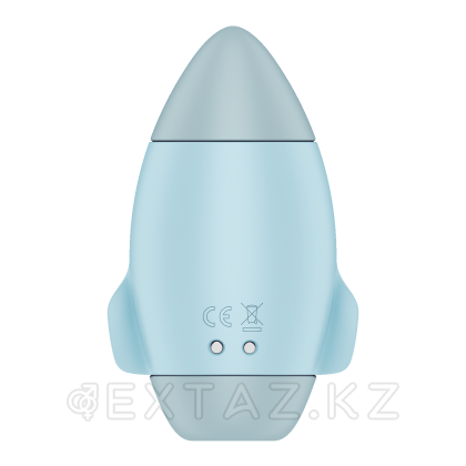 Стимулятор клитора с воздушной стимуляцией и вибрацией Satisfyer Mission Control (голубой) от sex shop Extaz фото 5