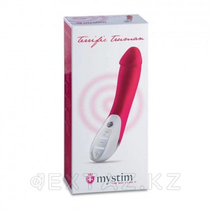 Вибратор Mystim Terrific Truman вишневый от sex shop Extaz фото 11