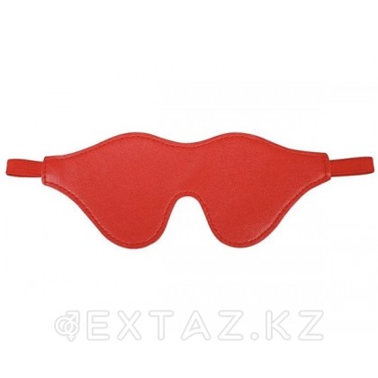 Набор БДСМ 7 предметов красный (наручники, ошейник, поводок, плеть, маска, веревка, кляп) от sex shop Extaz фото 3